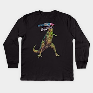 Tyrannosaurus AMX Kids Long Sleeve T-Shirt